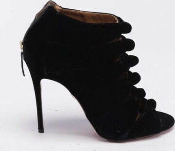 Aquazzura Dress Boots in 40 in Black: front