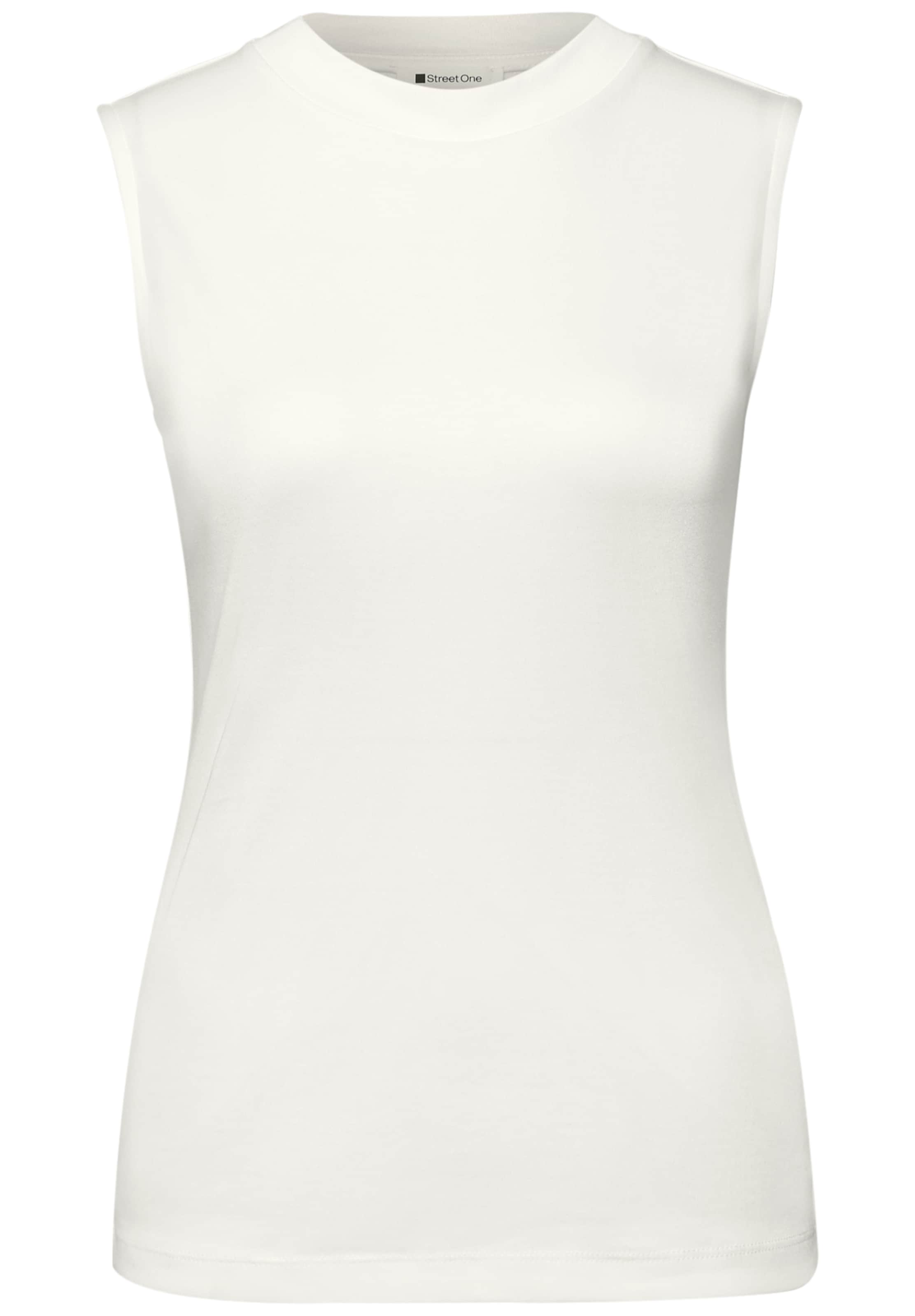 STREET ONE Top in White: front