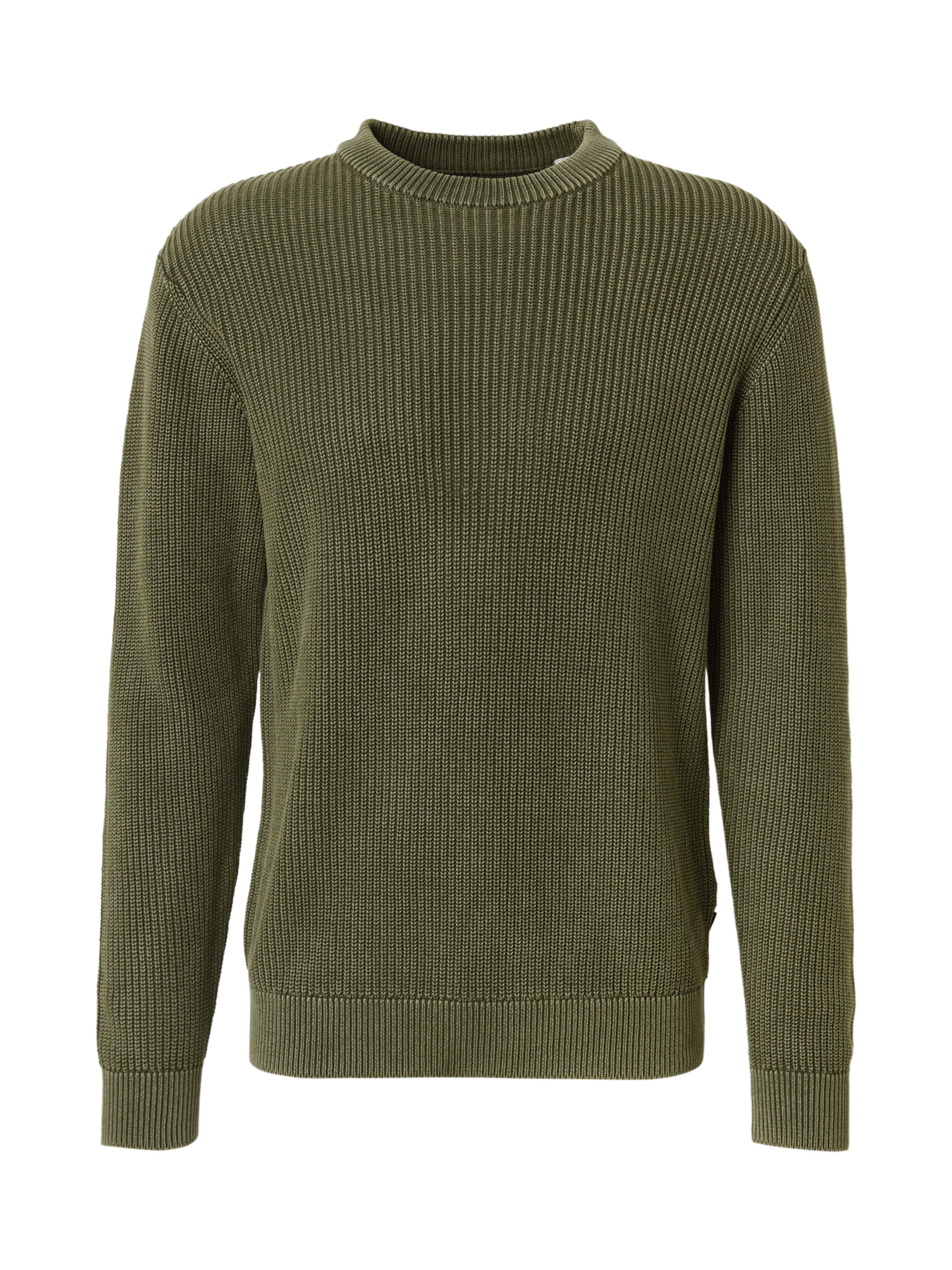 JACK & JONES Sweater 'JJTANAKA' in Green: front