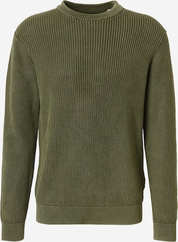 JACK & JONES Свитер 'JJTANAKA' в Зеленый: спереди