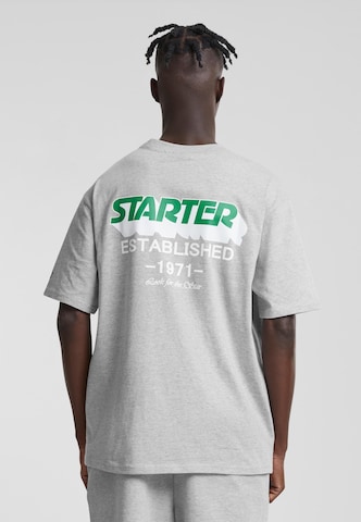 Starter T-Shirt 'Established 1971' in Grau: Vorderseite