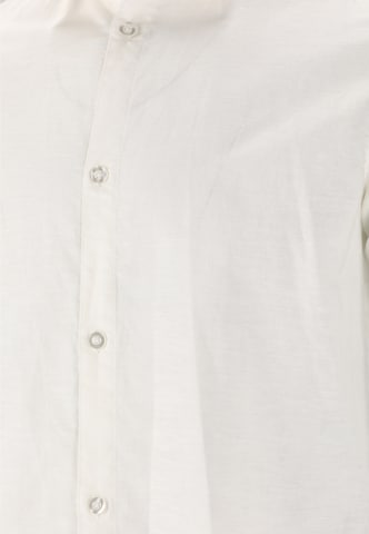 Cruz Regular fit Athletic Button Up Shirt 'Jericho' in White