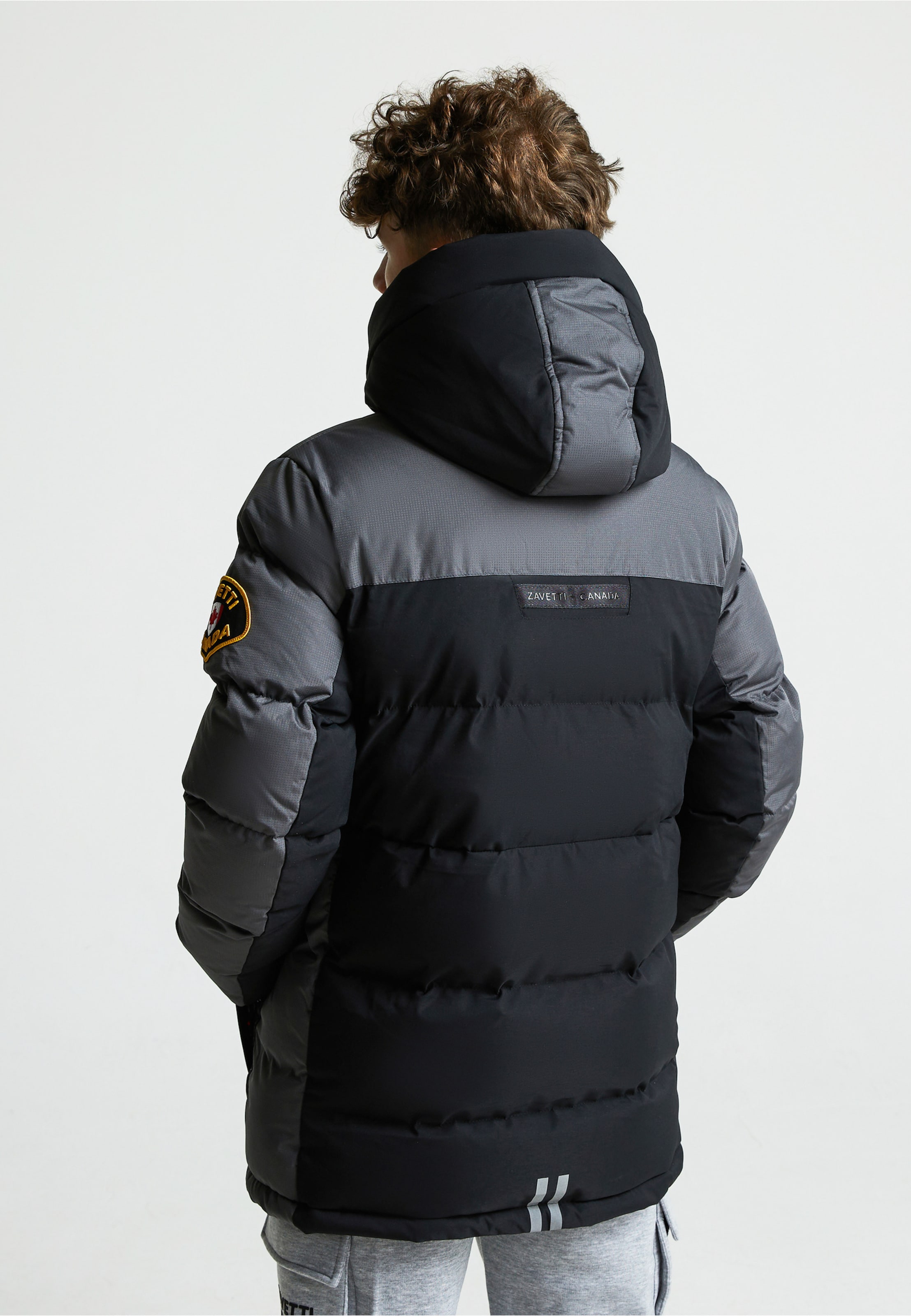 Zavetti Canada Winterjas 'Raffino' in Zwart | ABOUT YOU