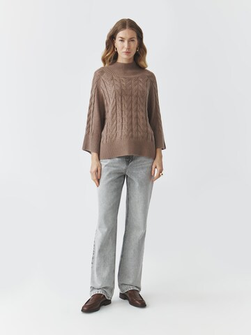 Pull-over 'WILLA' TATUUM en beige