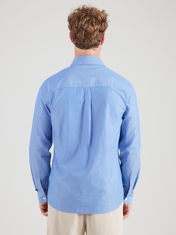 Lyle & Scott Regular fit Overhemd in Blauw