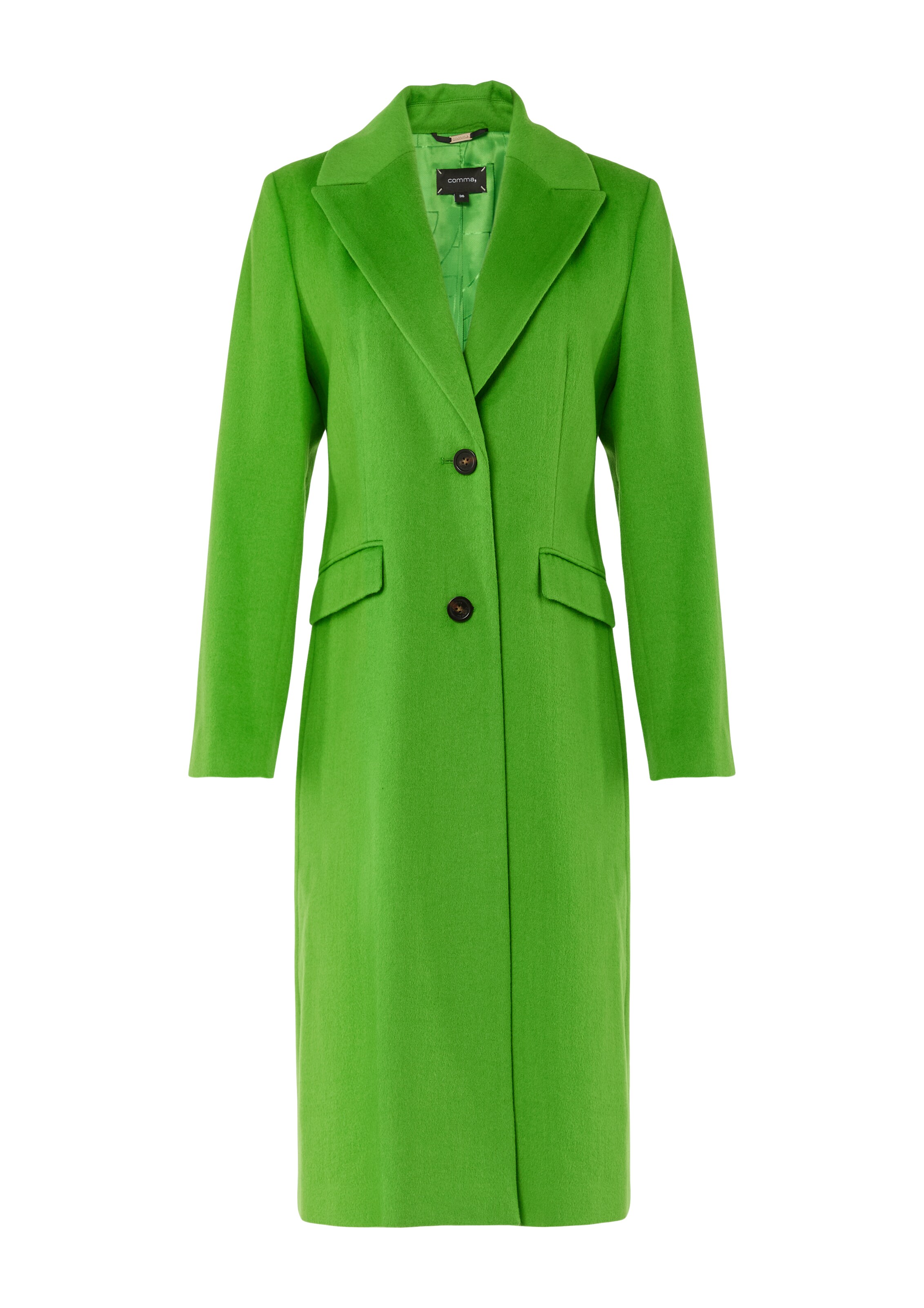 COMMA Prechodný kabát - Zelená: predná strana