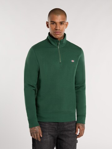 DICKIES Tréning póló 'Oakport' - zöld: elől