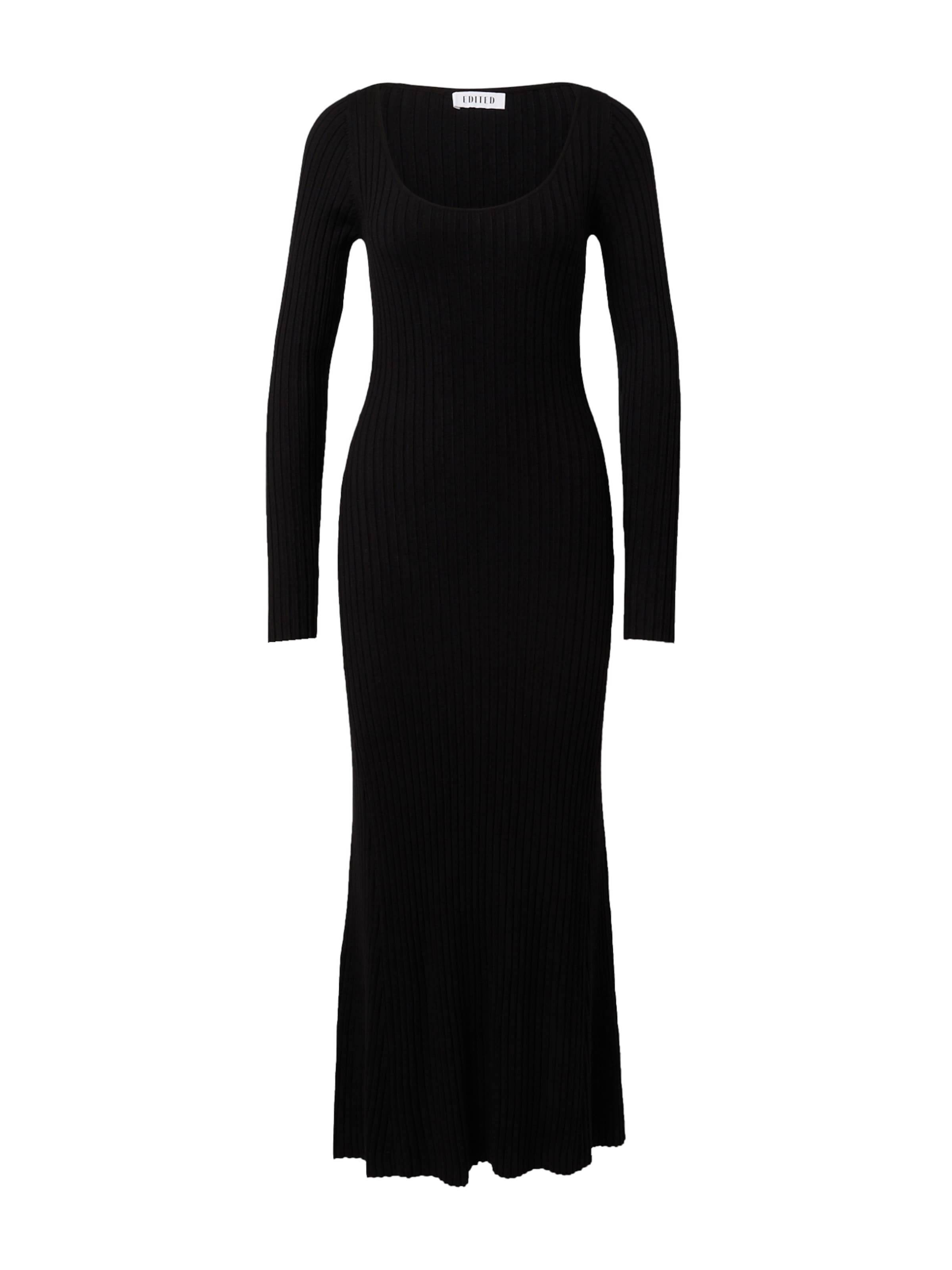 Abito 'Smeralda' di EDITED in nero: frontale