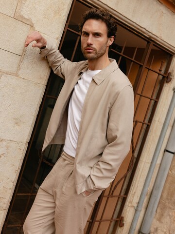DAN FOX APPAREL - Chaqueta de entretiempo 'Cedric' en gris