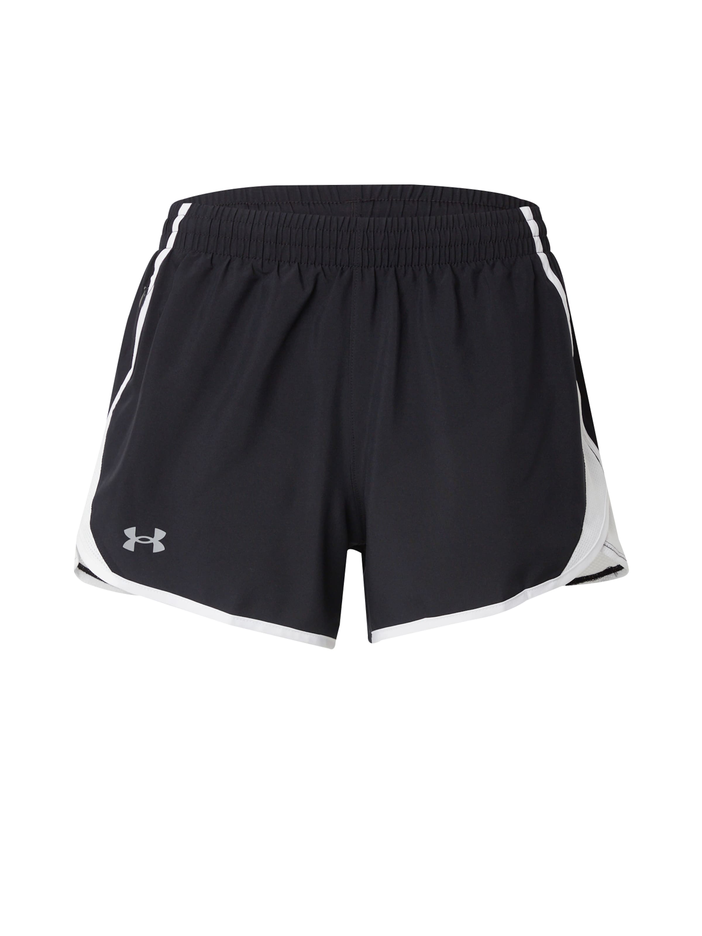 UNDER ARMOUR Regular Sports trousers 'Fly By' in Black: front