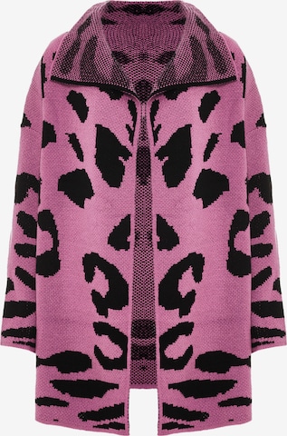 ebeeza Strickjacke in Pink: Vorderseite