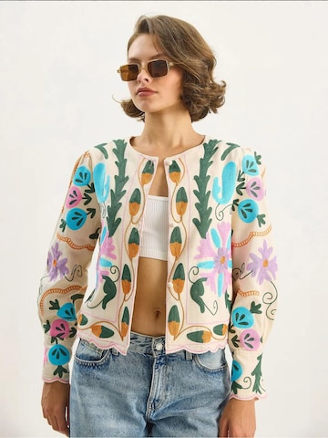 Veste mi-saison Bianco Lucci en mélange de couleurs