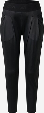 Pantalon de sport 'Beastown' Athlecia en noir : devant