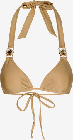 Moda Minx Bikiniöverdel i beige: framsida
