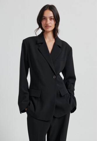 Blazer 'Fique' di SECOND FEMALE in nero: frontale