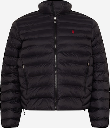 Veste mi-saison Polo Ralph Lauren Big & Tall en noir : devant