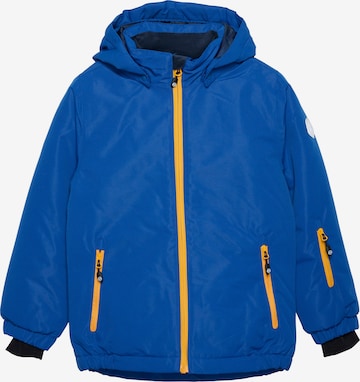 COLOR KIDS Athletic Jacket 'Coski Solid' in Blue: front