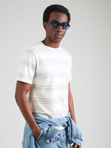 Maglietta 'Style Austin' di MUSTANG in beige: frontale