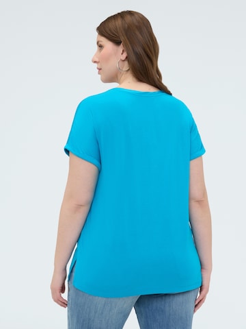 Haut Fiorella Rubino en bleu