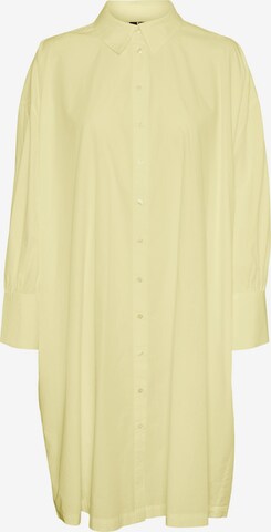 VERO MODA Платье-рубашка 'Gittana' в Желтый: спереди