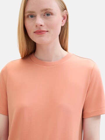 T-shirt TOM TAILOR DENIM en orange