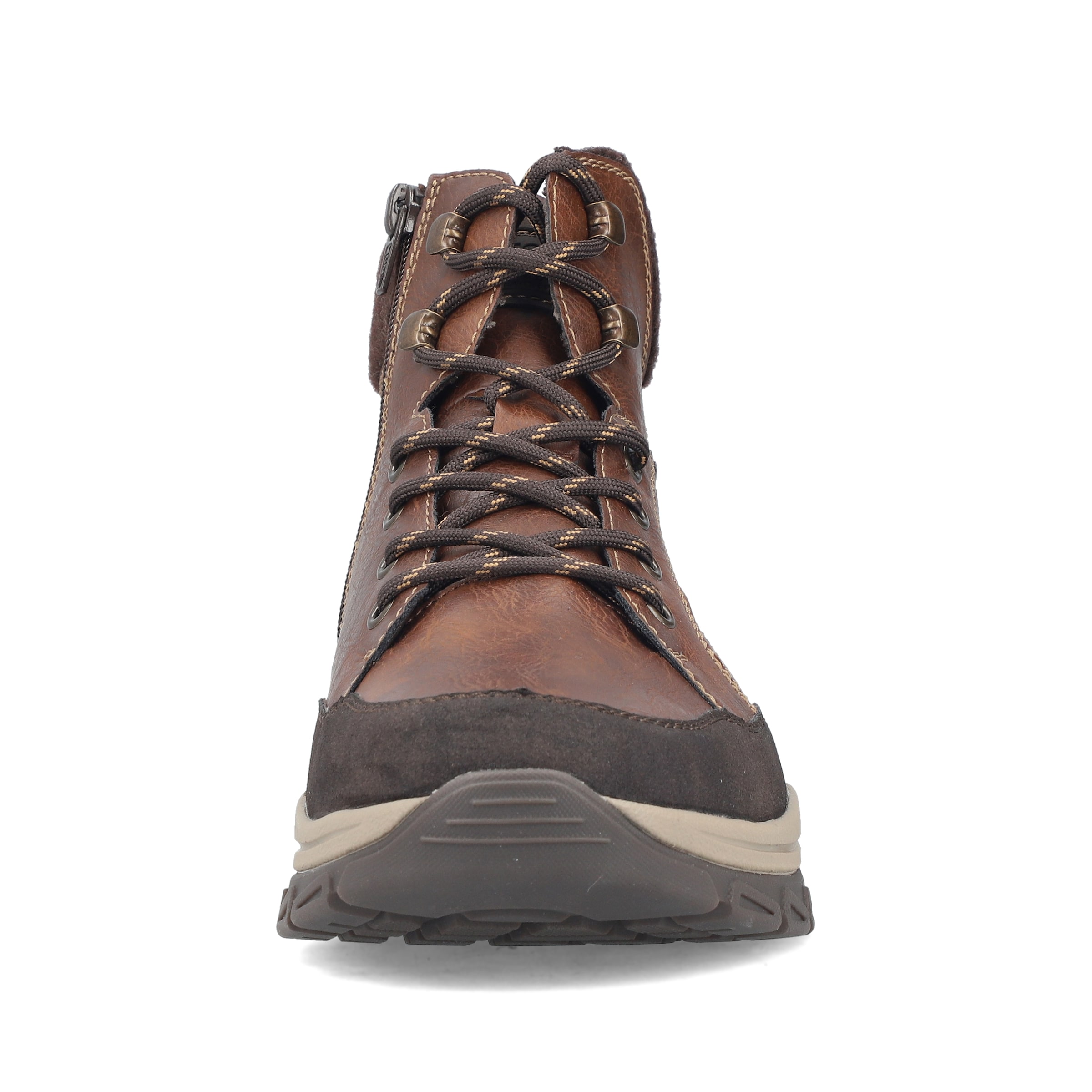 Chaussure à lacets Rieker en marron
