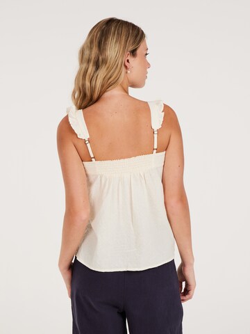 PROTEST Top 'PRTJINTE' in White