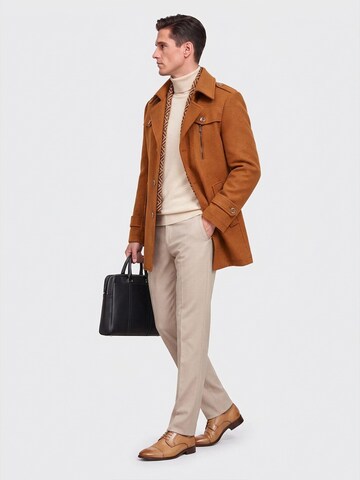 ALLTHEMEN Winter Coat 'Schneeruhe' in Beige
