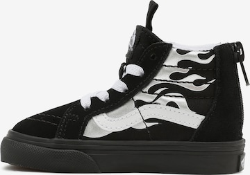 VANS Sneakers 'TD SK8-Hi Zip' in Black