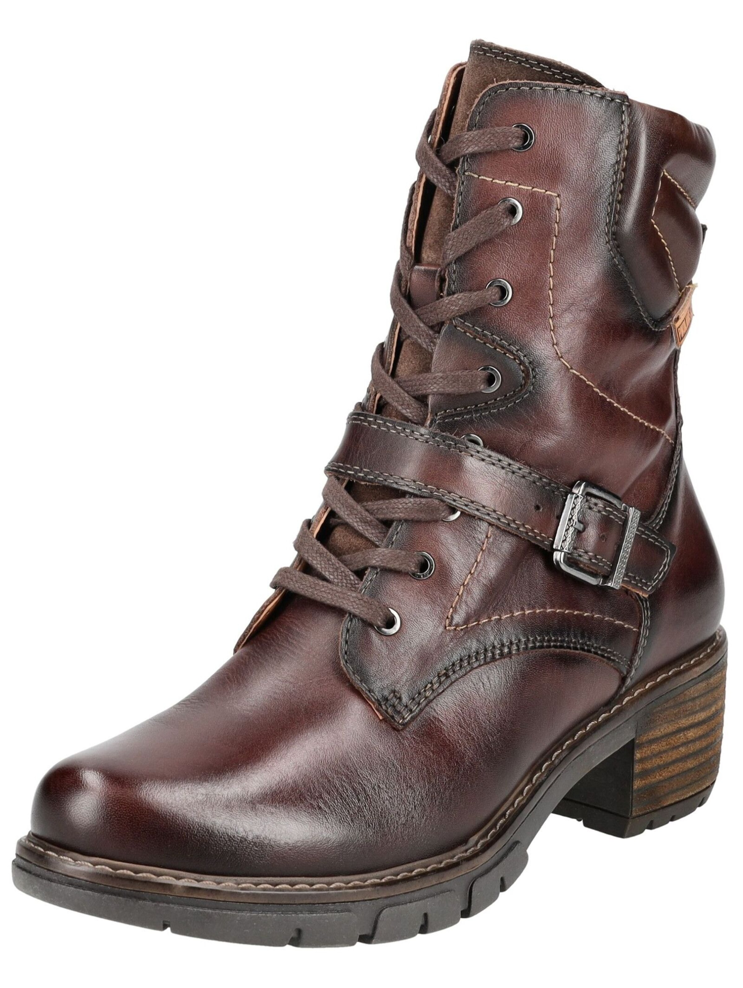 PIKOLINOS Veterlaarsjes in Bruin: voorkant