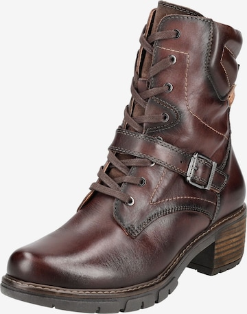 PIKOLINOS Veterlaarsjes in Bruin: voorkant