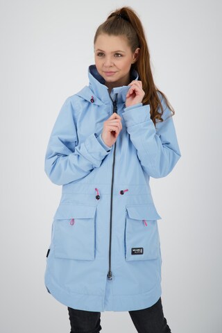 Alife and Kickin Between-seasons parka 'MelodyAK' in Blue: front