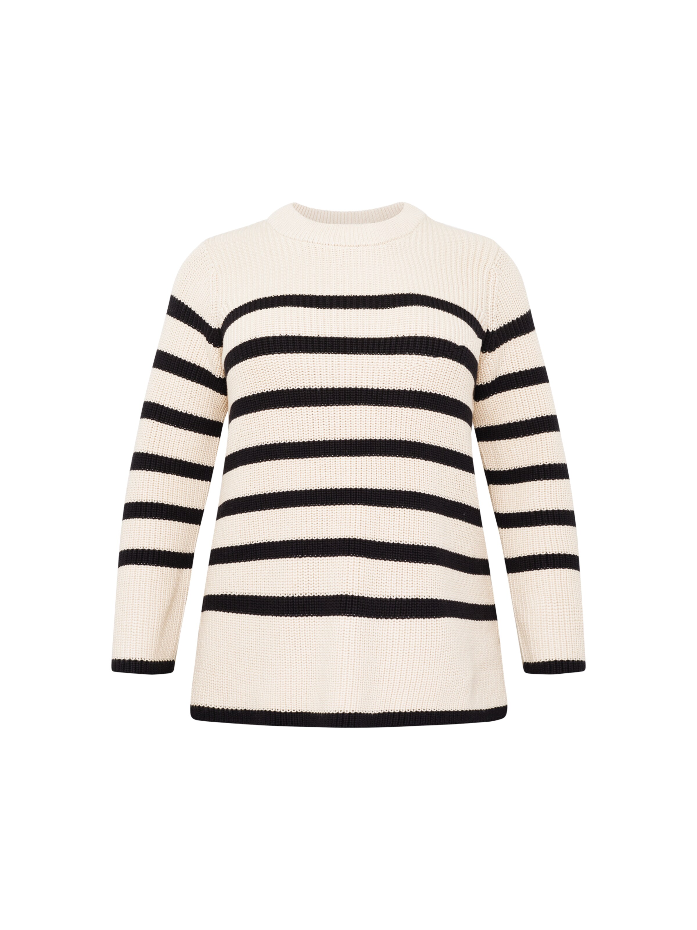 KAFFE CURVE Tröja 'Milla' i beige: framsida