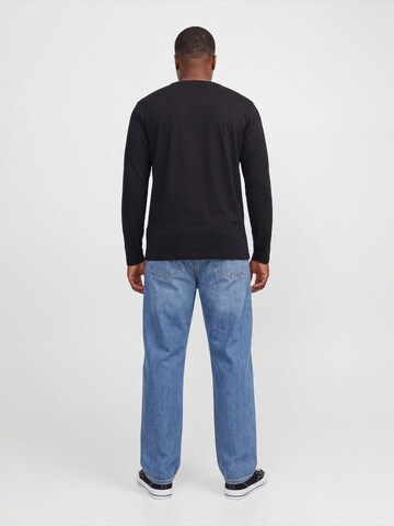 Jack & Jones Plus - Camisa 'JJJADE' em preto