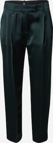 Banana Republic Regular Trousers with creases in Green: front
