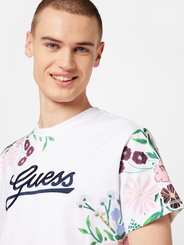 GUESS - Camiseta en blanco