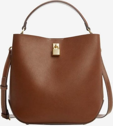 MANGO Shopper 'Miguel' in Brown: front