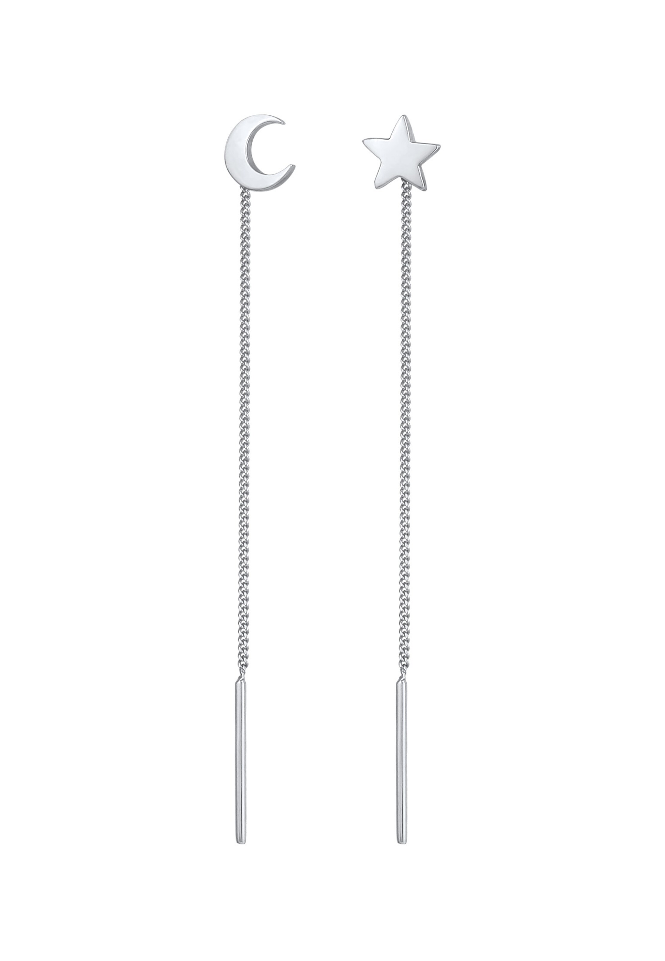 Boucles d'oreilles ELLI en argent : devant