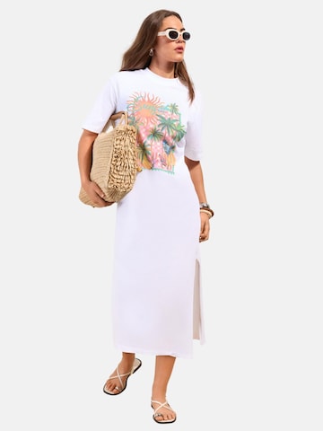 Friends Like These Kleid in Weiß: Vorderseite