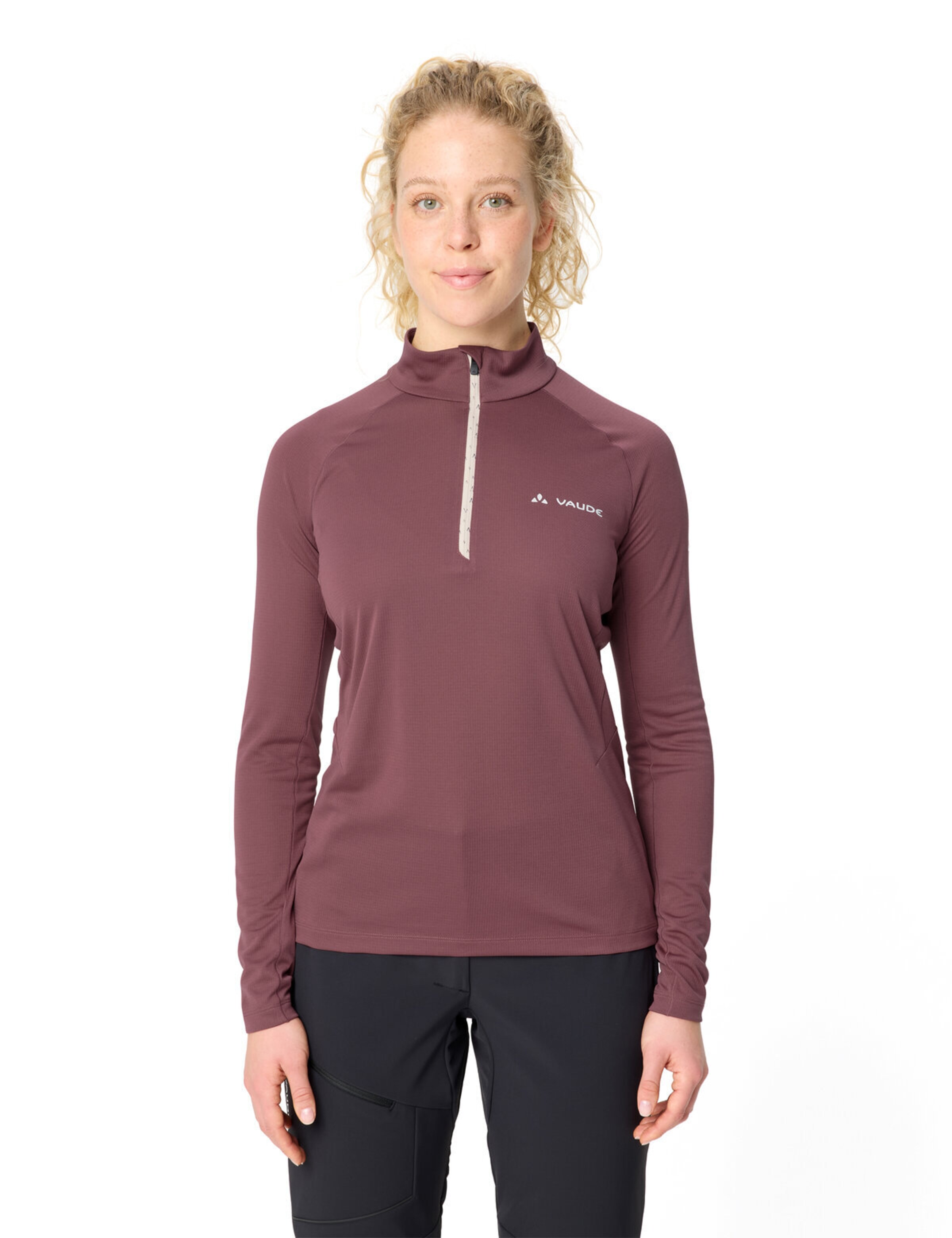 VAUDE Performance shirt 'Larice II' in Red: front