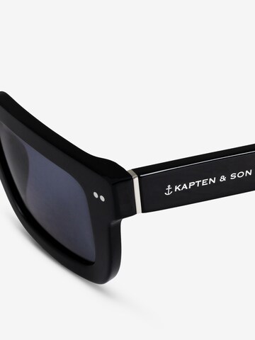 Kapten & Son Okulary przeciwsłoneczne 'Phoenix All Black' w kolorze czarny