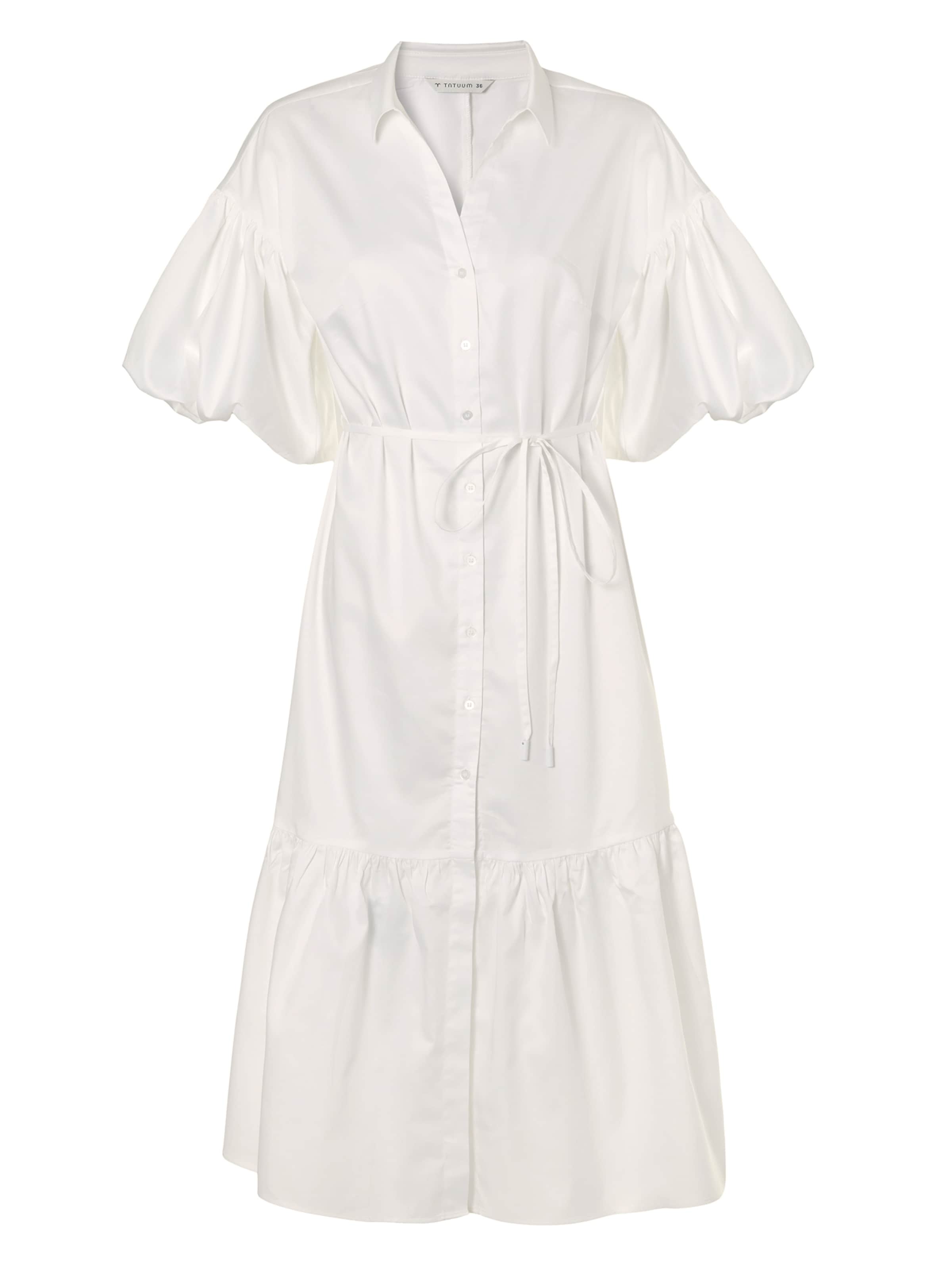 TATUUM Klänning 'BALTIKI' i vit: framsida