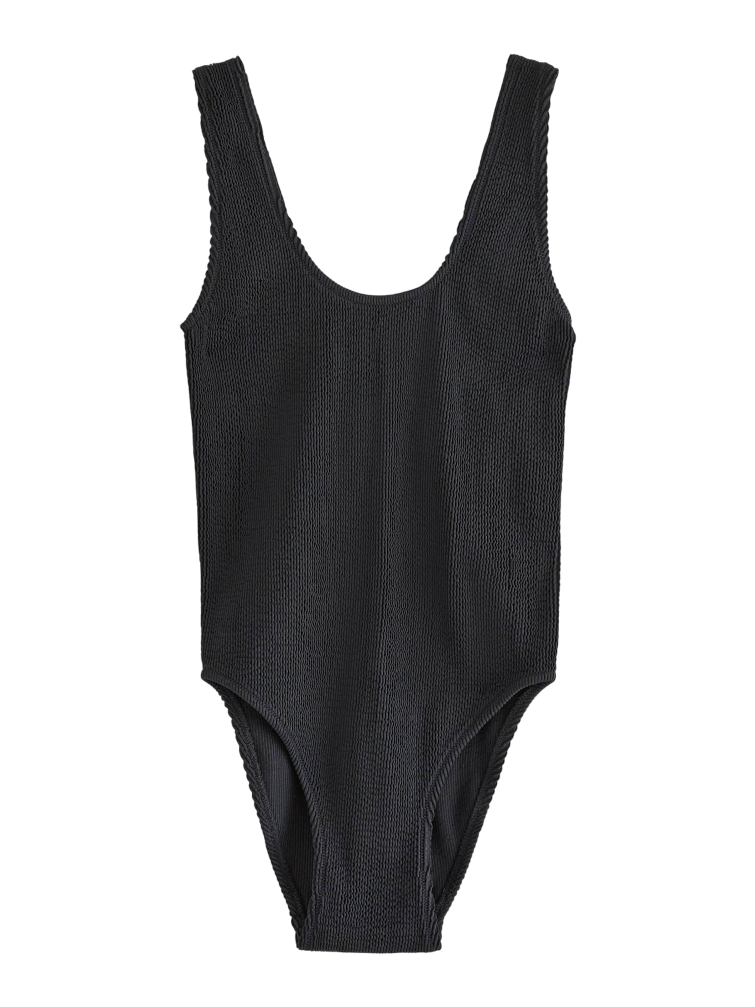 Bustier Maillot de bain 'Honey Crepe One Size fits all' Lindex en noir : devant