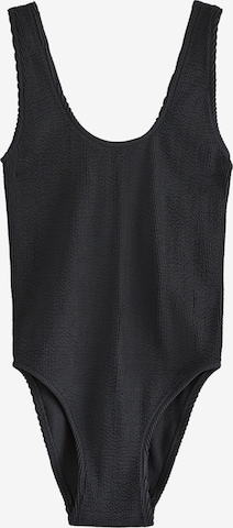 juoda Lindex Biustjė Maudymosi kostiumėlis 'Honey Crepe One Size fits all': priekis