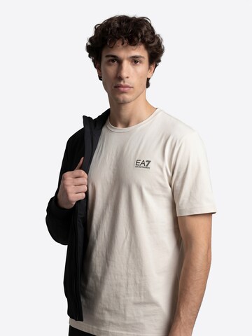 Maglietta di EA7 Emporio Armani in beige