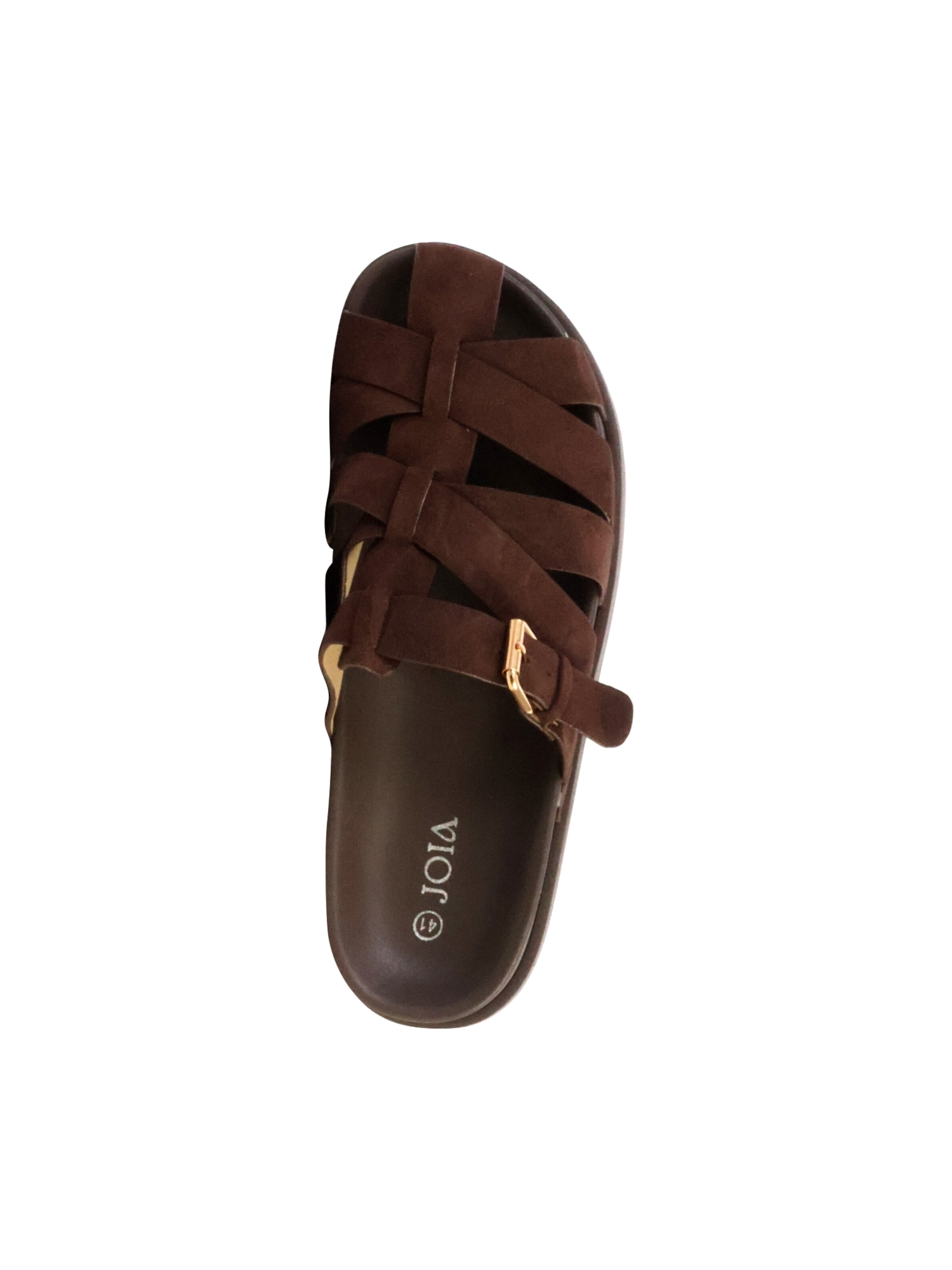 Joia Pantolette in Braun