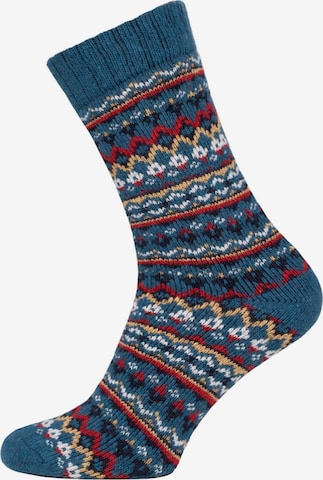 HomeOfSocks Socks 'HOS452' in Green: front