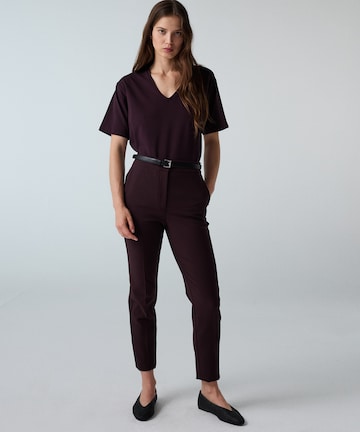 Ipekyol Regular Broek in Bruin: voorkant