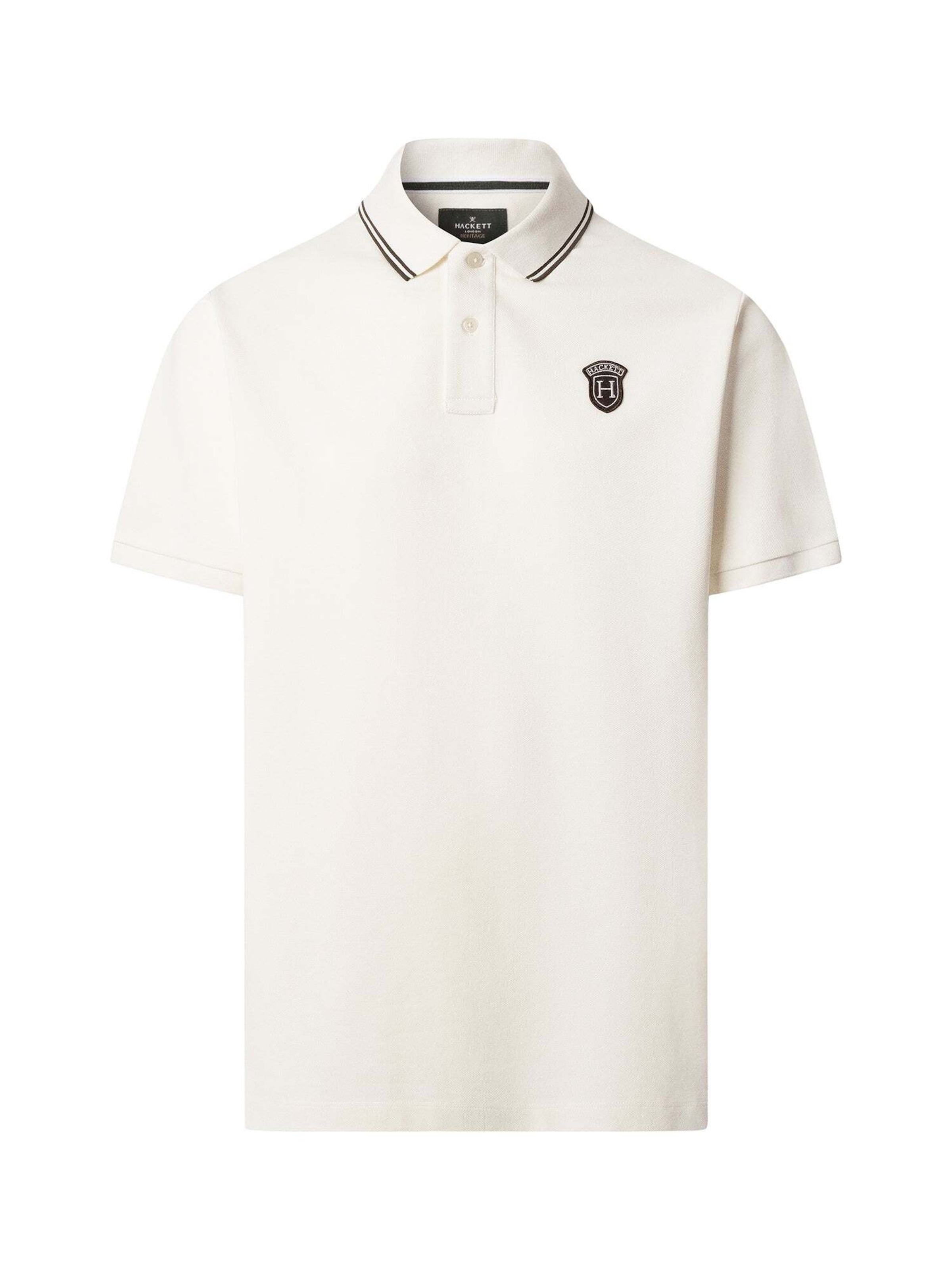 T-Shirt Hackett London en blanc : devant