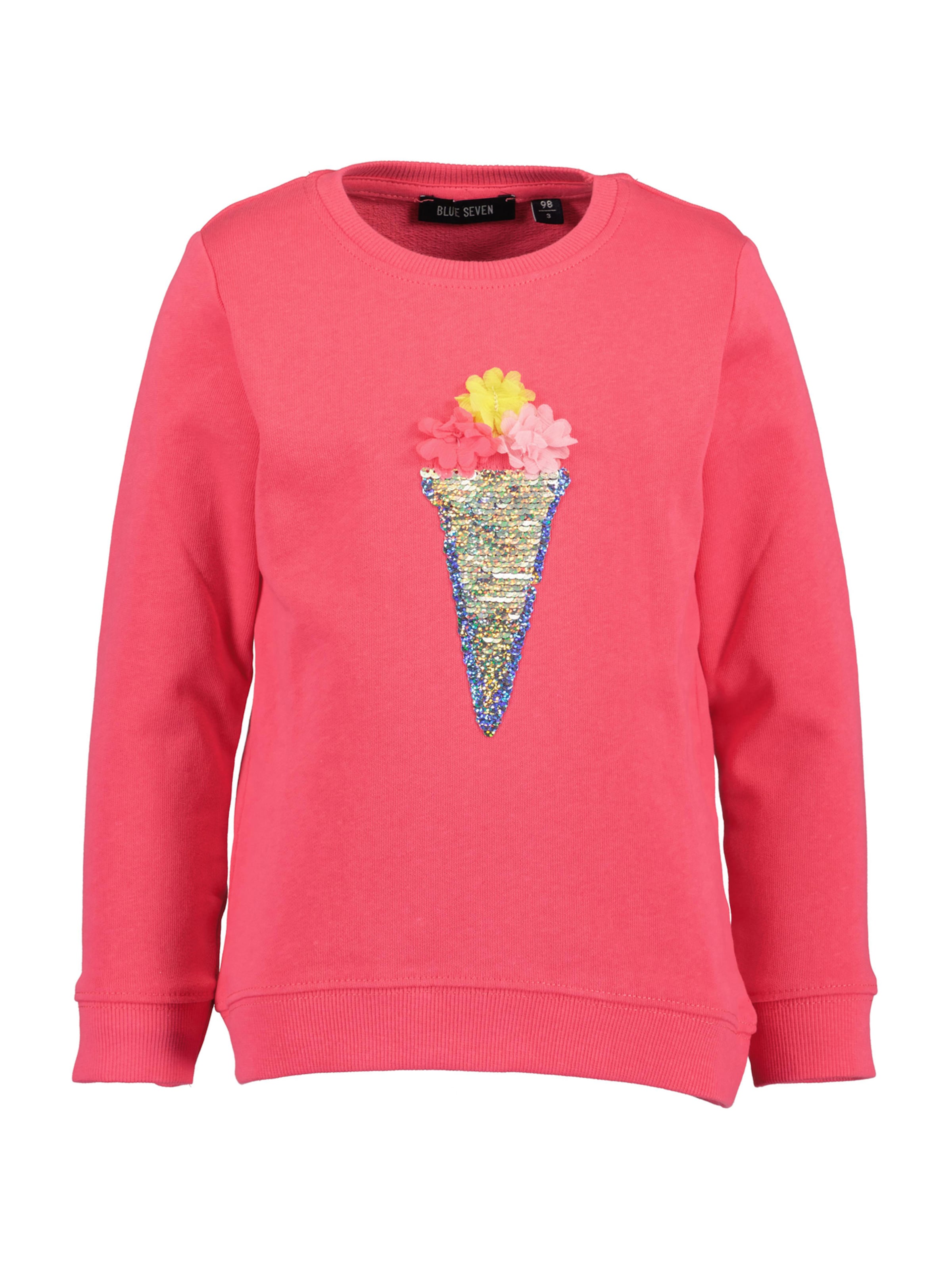 BLUE SEVEN Μπλούζα φούτερ σε ροζ: μπροστά